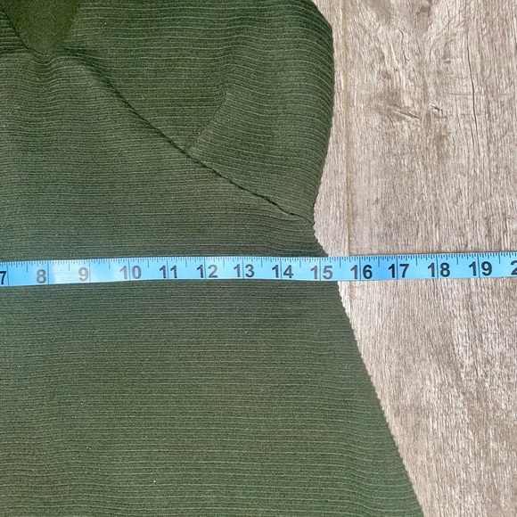 French Connection * Forest Green Mini Dress * Size 10 - Picture 5 of 9